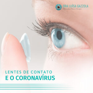 lentes de contato corona
